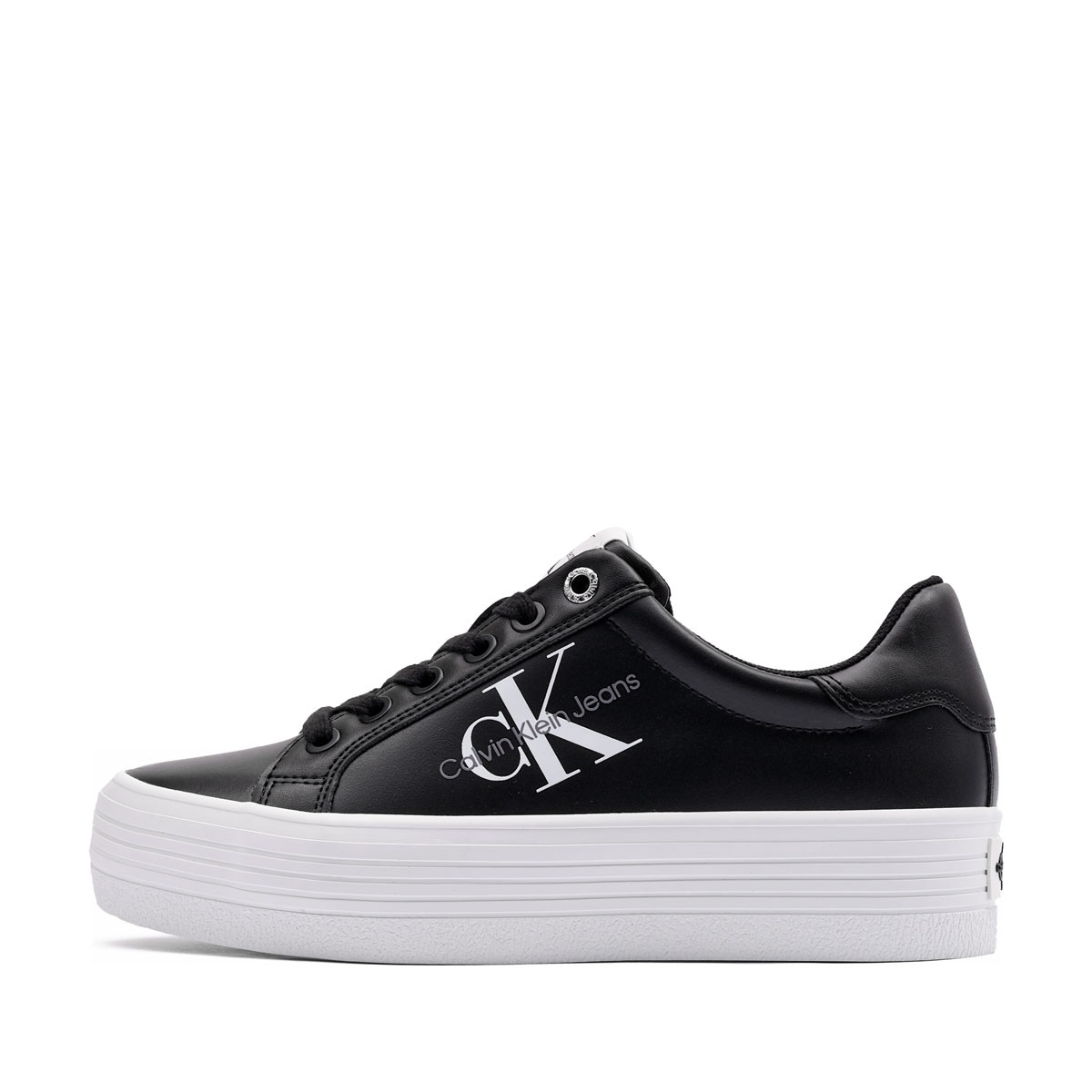 Calvin Klein Vulc Flatform LaceUp Low Leather Дамски кецове YW0YW00847BDS