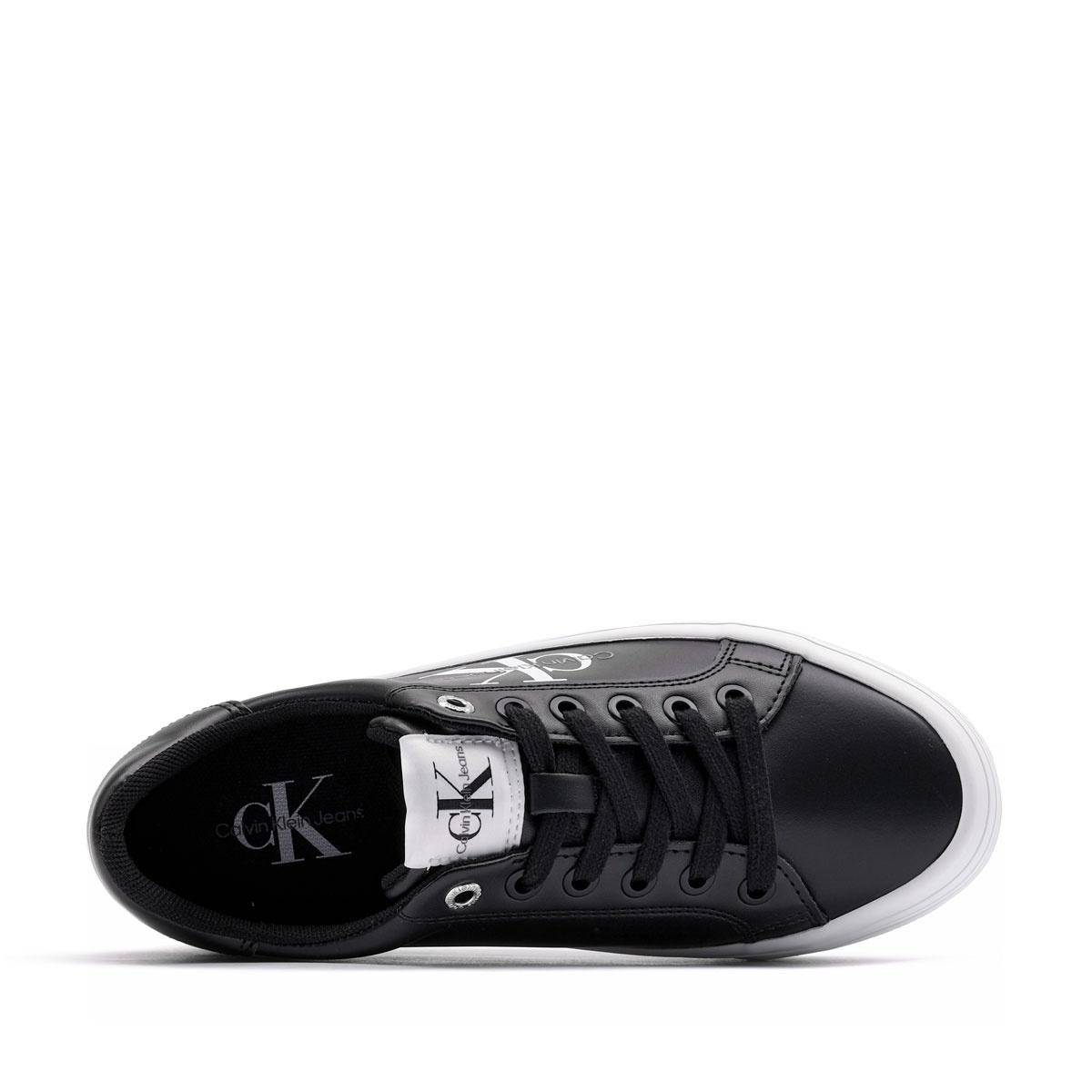 Calvin Klein Vulc Flatform LaceUp Low Leather Дамски кецове YW0YW00847BDS