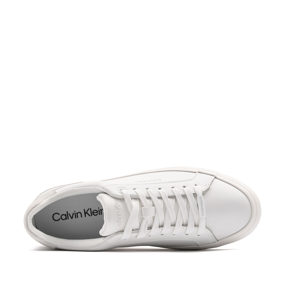 Calvin Klein Vulc LaceUp Leather Mix Дамски кецове HW0HW02973YBR