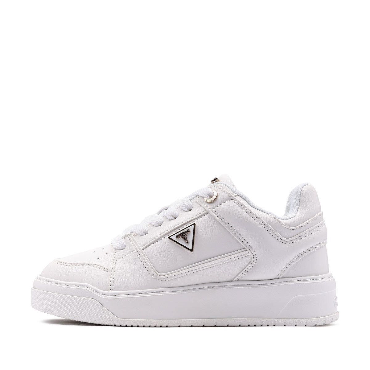 Guess Delove Дамски кецове FLTDELELE12-WHITE