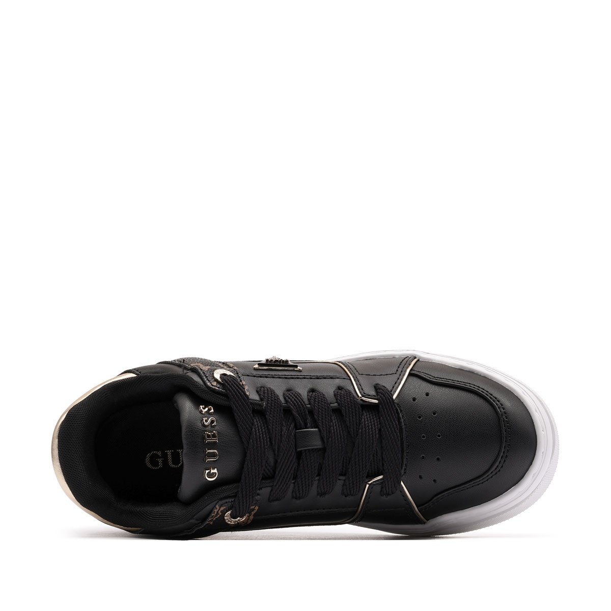 Guess Delove Дамски кецове FLTDELFAL12-BLACK