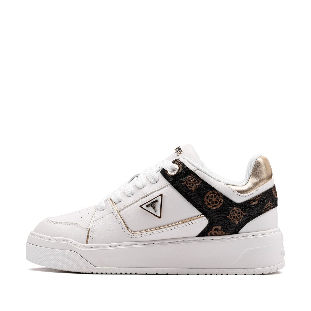 Guess Delove Дамски кецове FLTDELFAL12-WHITE