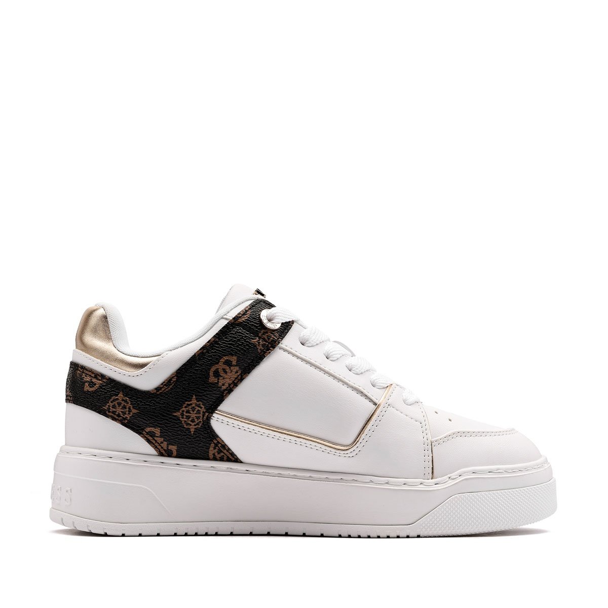 Guess Delove Дамски кецове FLTDELFAL12-WHITE