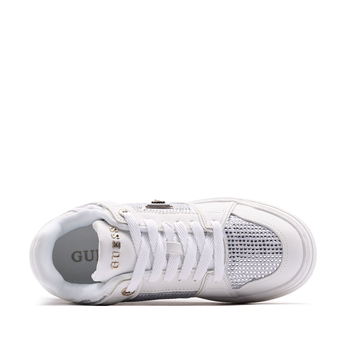 Guess Delove Дамски кецове FLTDL2LEA12-WHITE