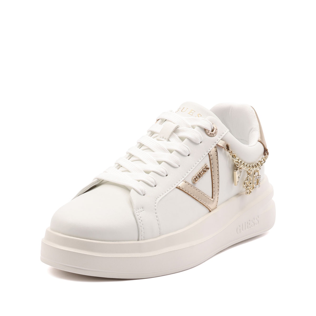 Guess Ebetts Дамски кецове FLTBTTLEA12-WHPLA