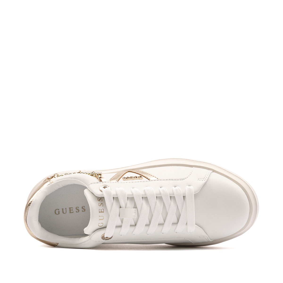 Guess Ebetts Дамски кецове FLTBTTLEA12-WHPLA