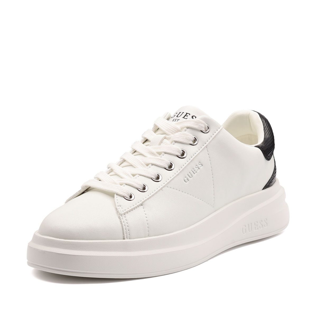 Guess Elba6 Мъжки кецове FMTEL4LEA12-WHITE