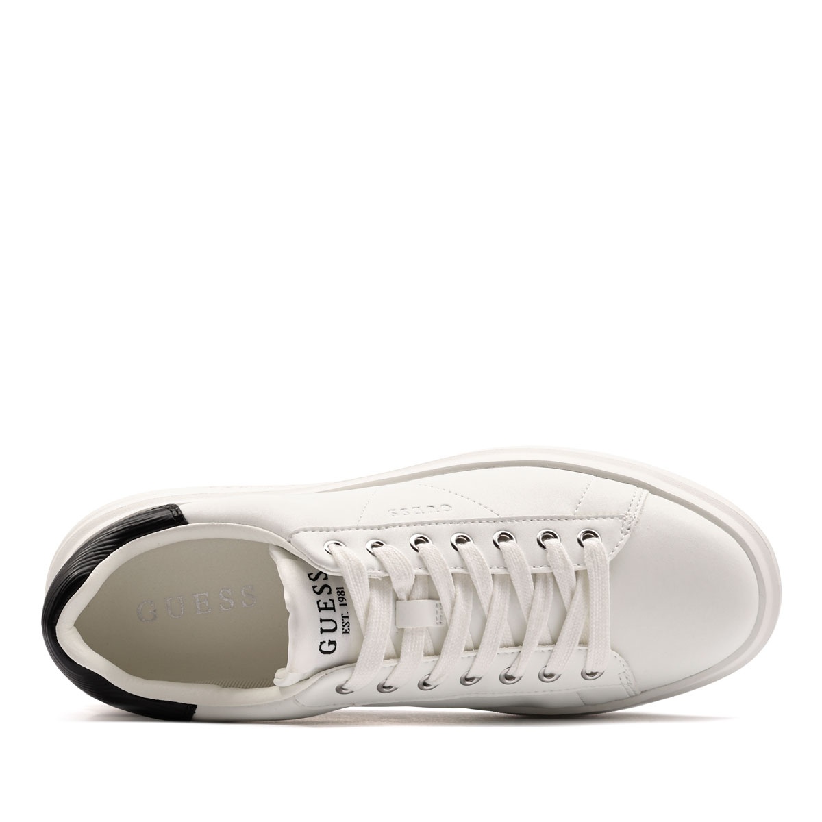 Guess Elba6 Мъжки кецове FMTEL4LEA12-WHITE