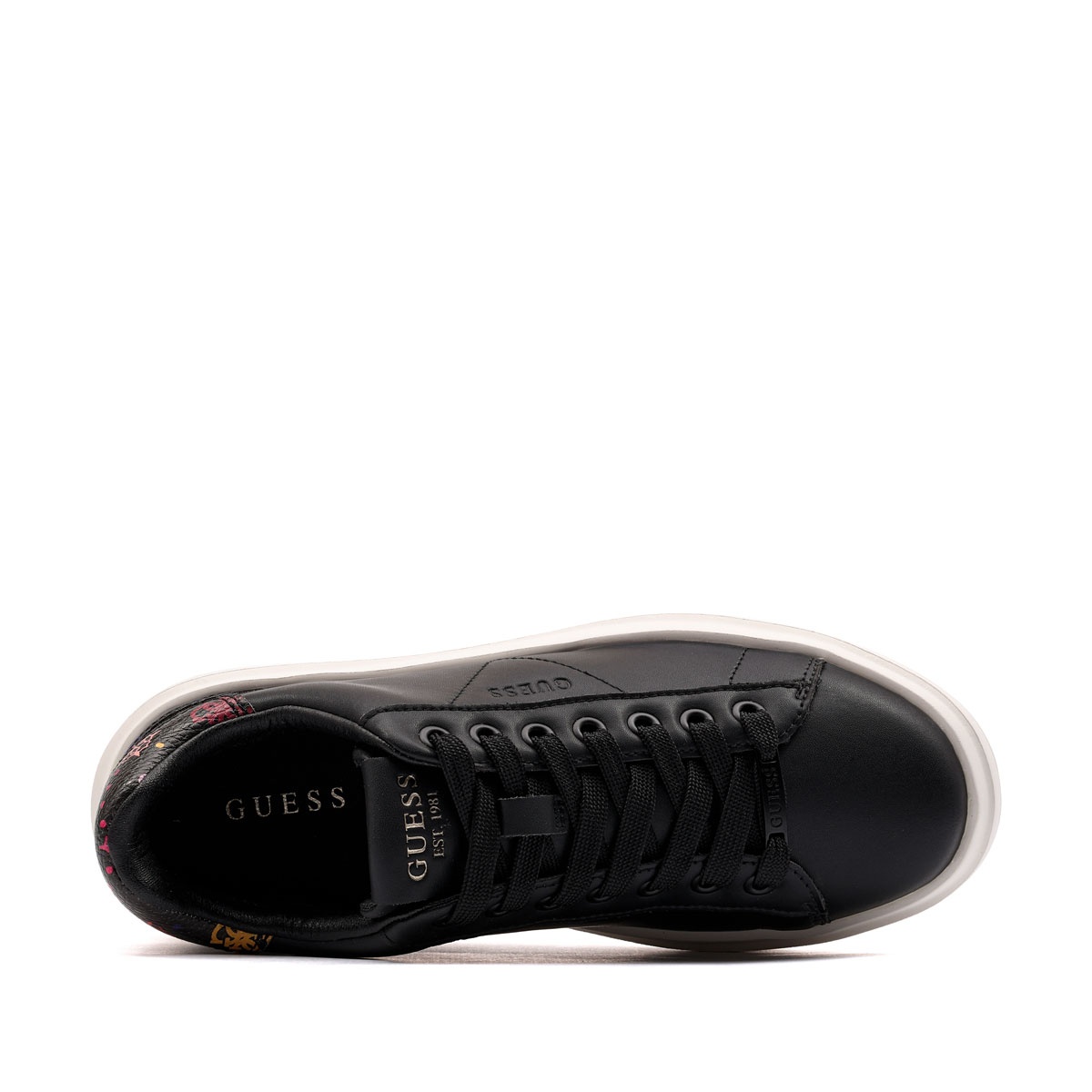 Guess Elbina11 Дамски кецове FLPE11LEA12-BLACK