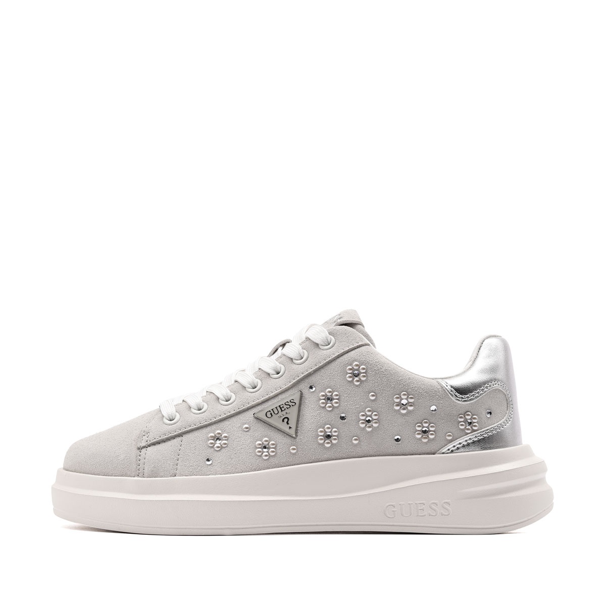 Guess Elbina12 Дамски кецове FLJE12FAB12-OFWHI