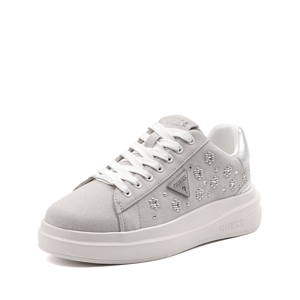 Guess Elbina12 Дамски кецове FLJE12FAB12-OFWHI