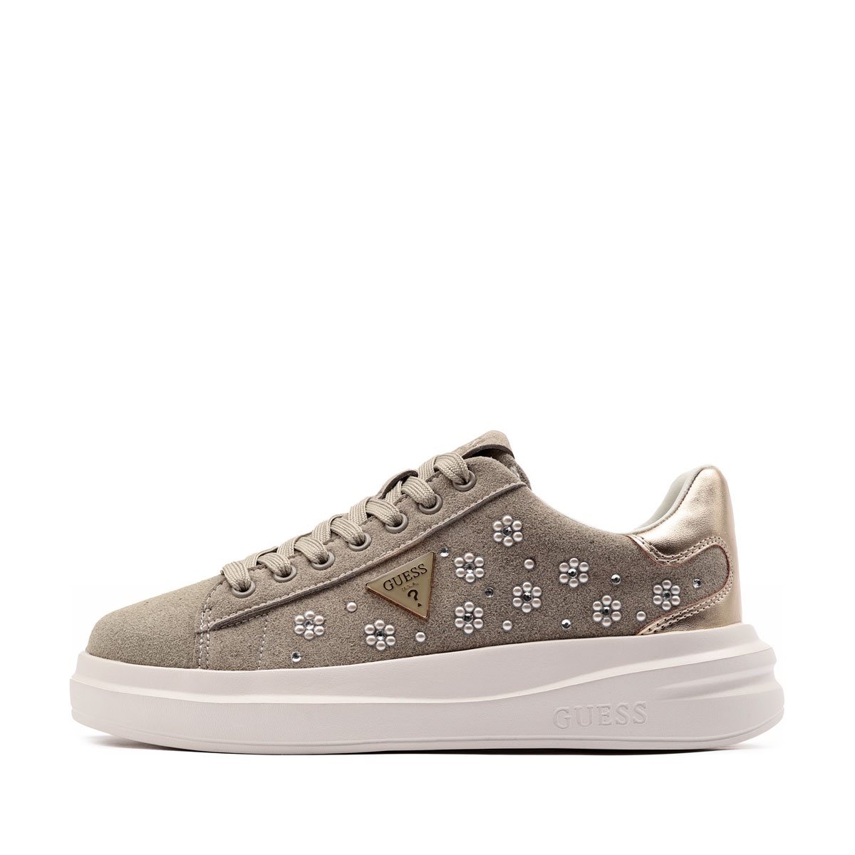 Guess Elbina12 Дамски кецове FLJE12FAB12-TAUPE
