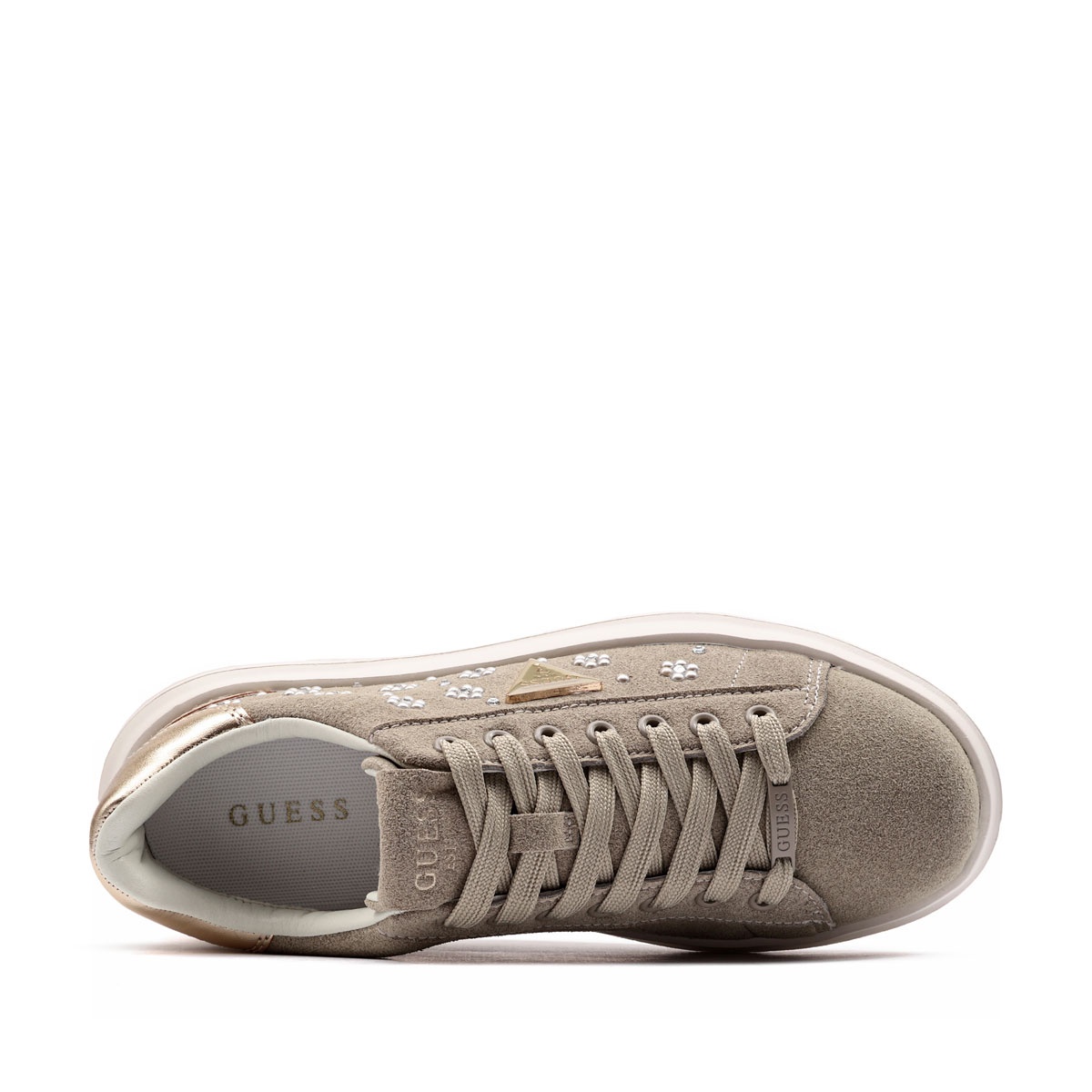 Guess Elbina12 Дамски кецове FLJE12FAB12-TAUPE