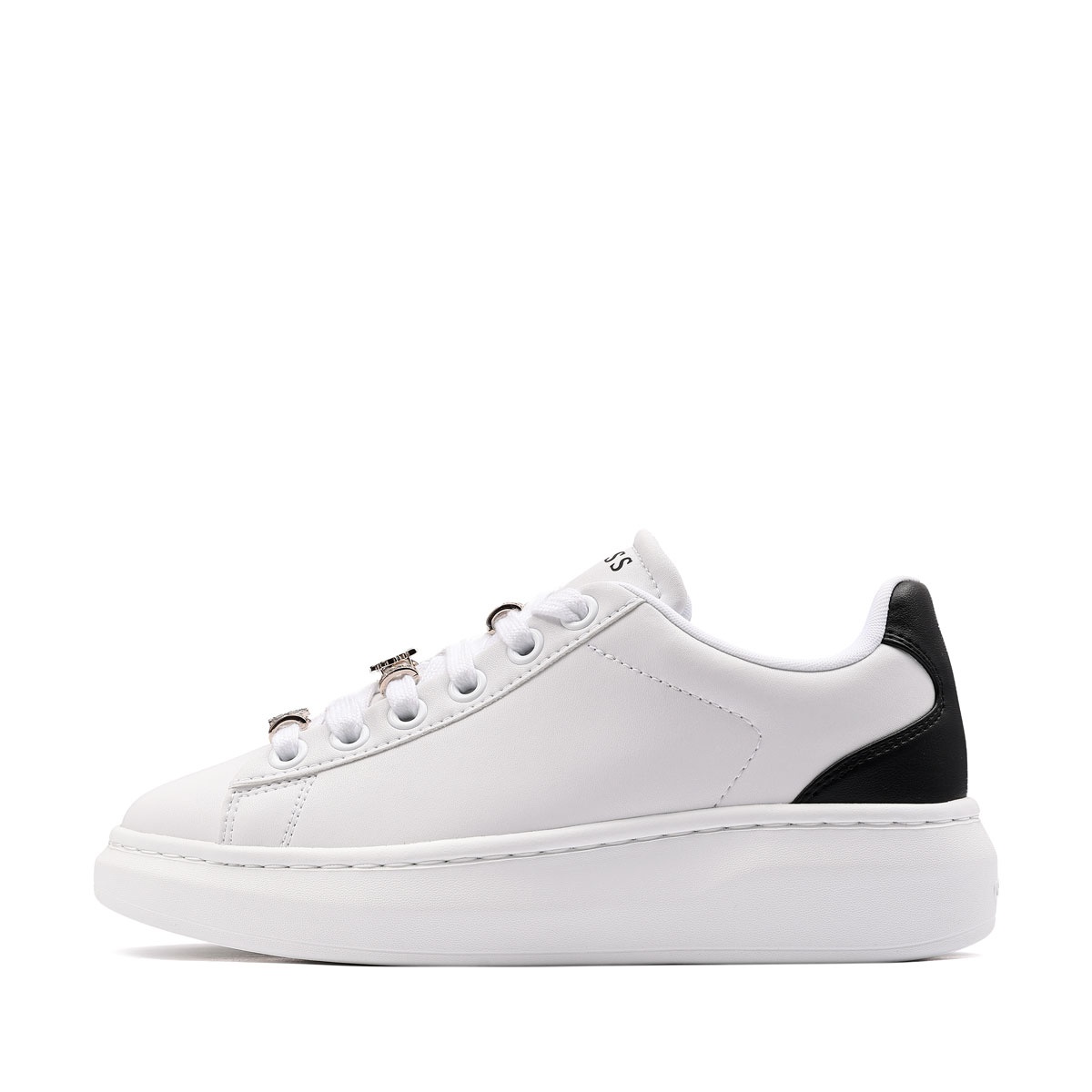 Guess Fionia Дамски кецове FLJFIOELE12-WHBLK