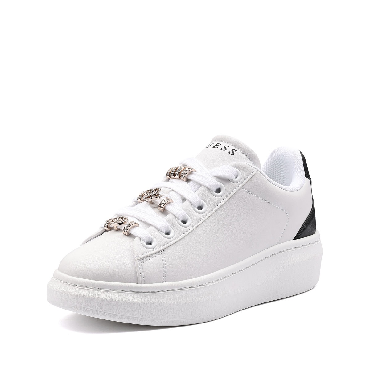 Guess Fionia Дамски кецове FLJFIOELE12-WHBLK