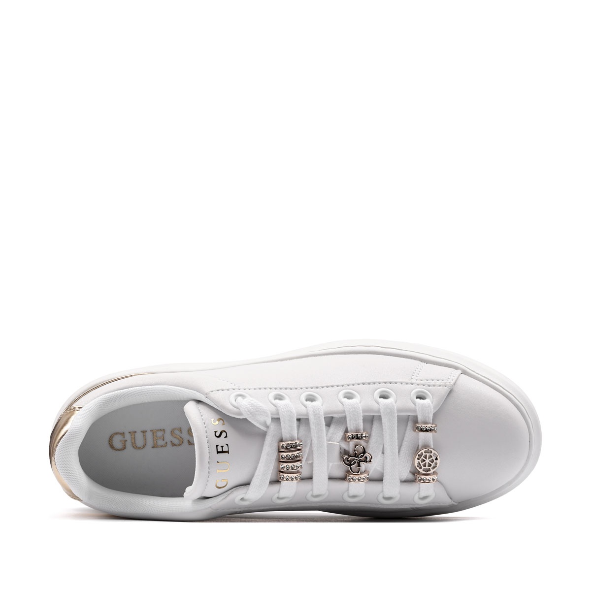 Guess Fionia Дамски кецове FLJFIOELE12-WHPLA