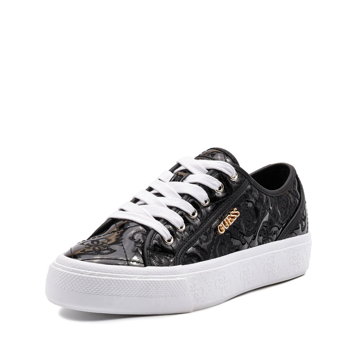 Дамски кецове Guess Jlove FLTJLVFAL12-BLACK Guess Jlove Дамски кецове FLTJLVFAL12-BLACK