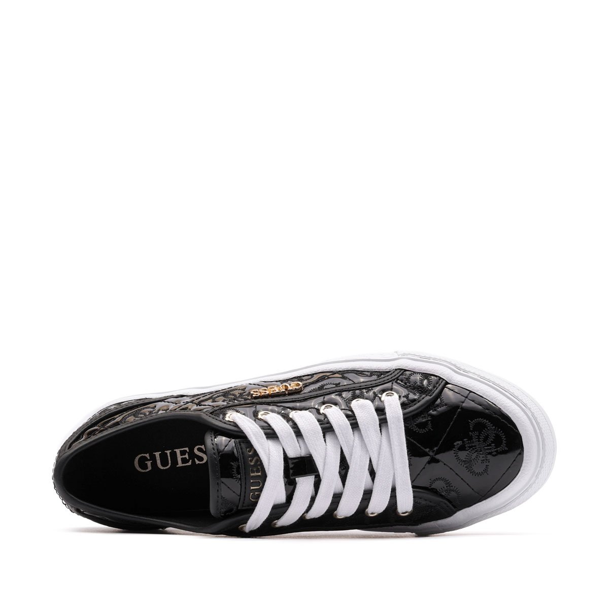 Дамски кецове Guess Jlove FLTJLVFAL12-BLACK Guess Jlove Дамски кецове FLTJLVFAL12-BLACK