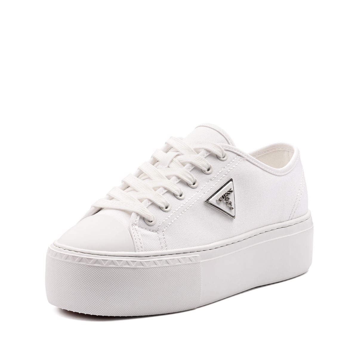 Guess Joezi3 Дамски кецове FLJJZ3FAB12-WHITE