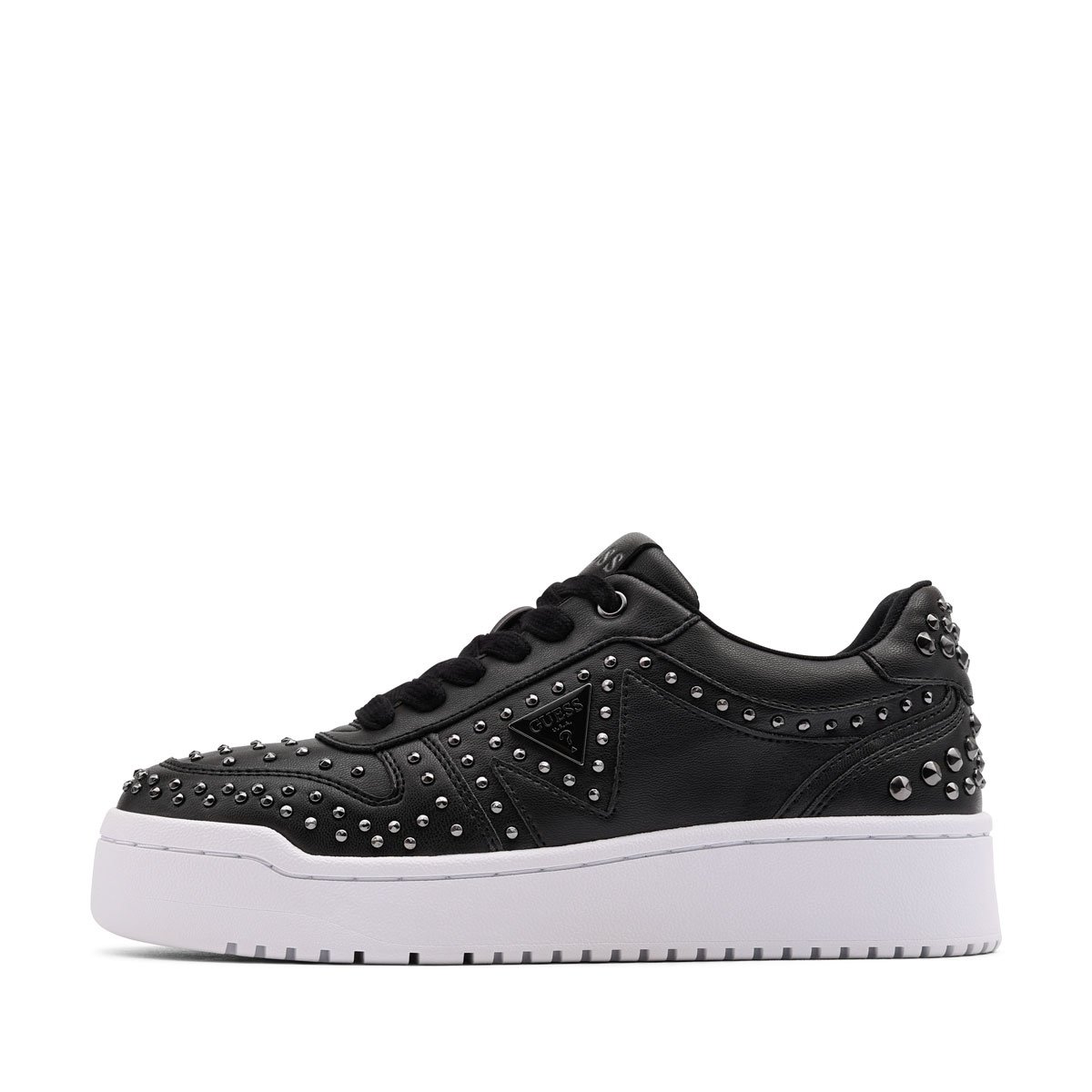 Дамски кецове Guess Mogana FLFMGNELE12-BLACK Guess Mogana Дамски кецове FLFMGNELE12-BLACK