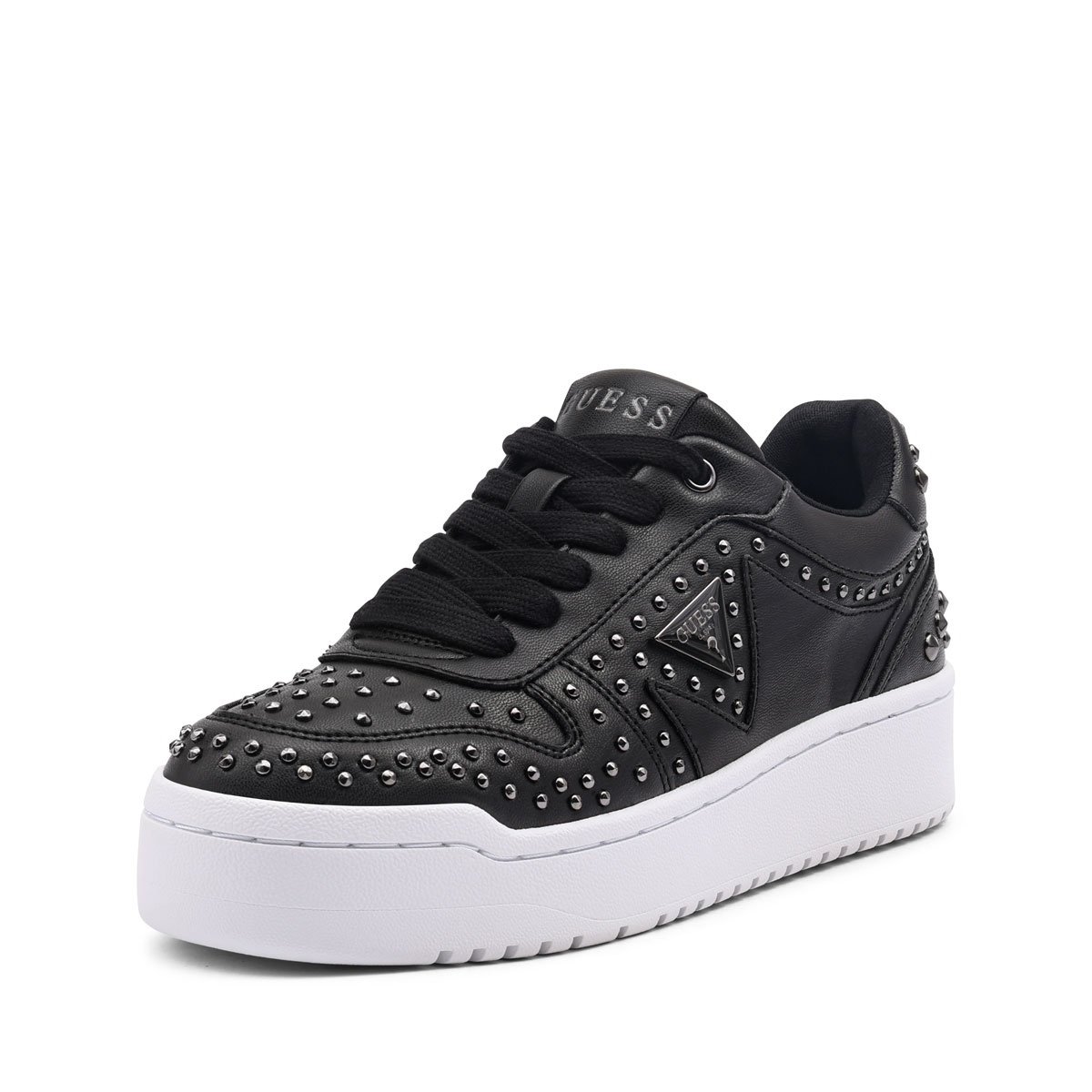 Дамски кецове Guess Mogana FLFMGNELE12-BLACK Guess Mogana Дамски кецове FLFMGNELE12-BLACK