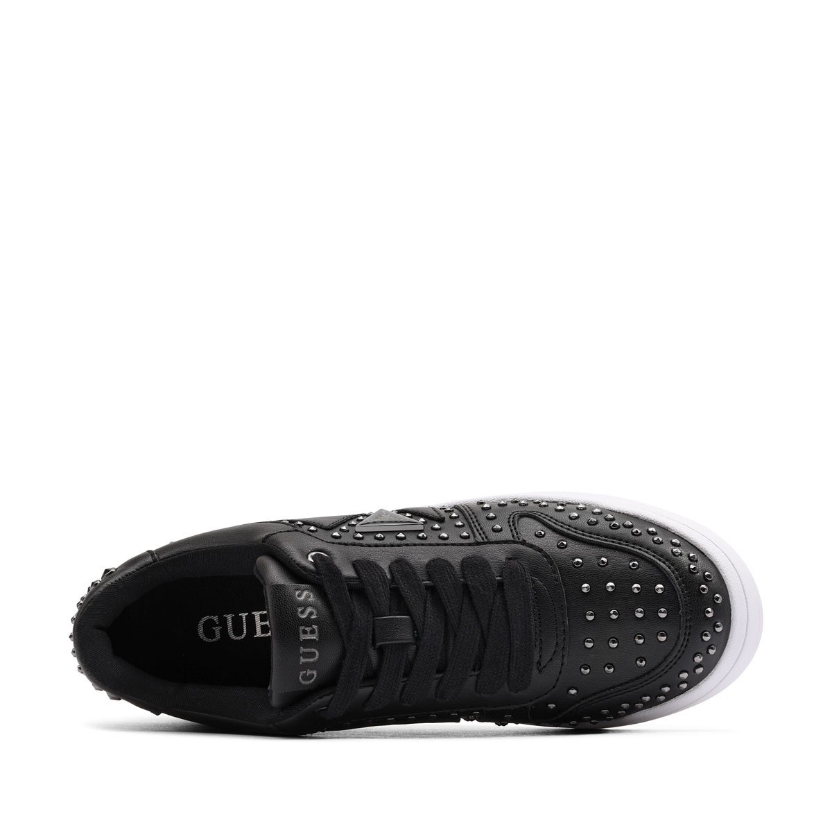 Дамски кецове Guess Mogana FLFMGNELE12-BLACK Guess Mogana Дамски кецове FLFMGNELE12-BLACK