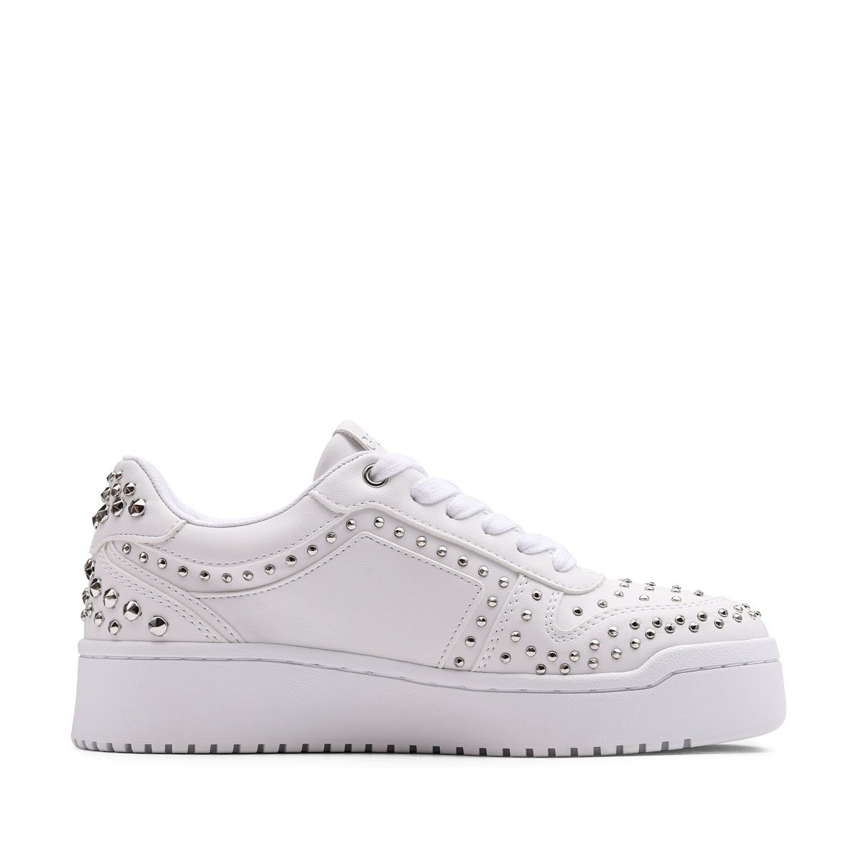 Дамски кецове Guess Mogana FLFMGNELE12-WHITE Guess Mogana Дамски кецове FLFMGNELE12-WHITE