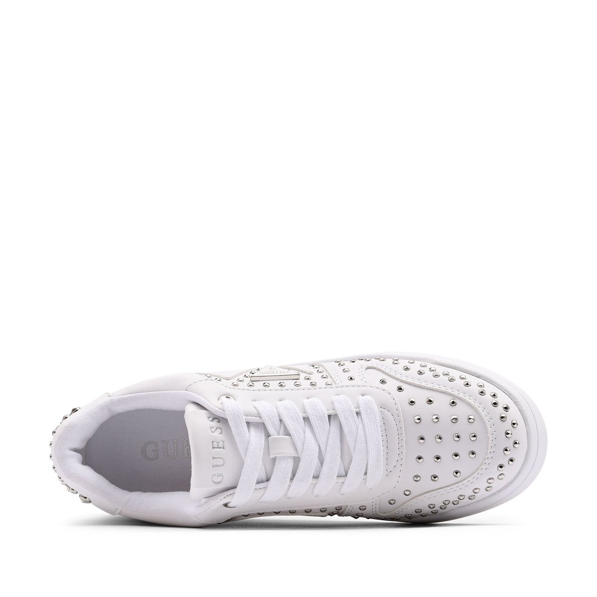 Дамски кецове Guess Mogana FLFMGNELE12-WHITE Guess Mogana Дамски кецове FLFMGNELE12-WHITE