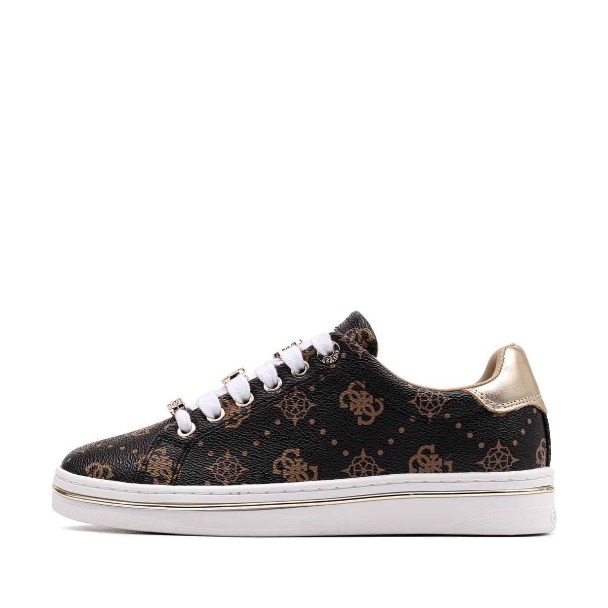 Дамски кецове Guess Stasey3 FLTSS3FAL12-BLKBR Guess Stasey3 Дамски кецове FLTSS3FAL12-BLKBR