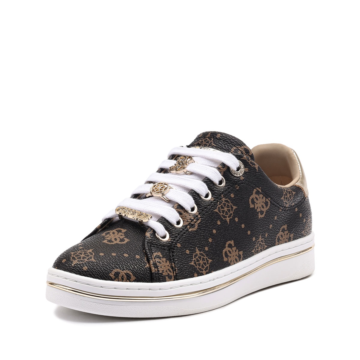 Дамски кецове Guess Stasey3 FLTSS3FAL12-BLKBR Guess Stasey3 Дамски кецове FLTSS3FAL12-BLKBR