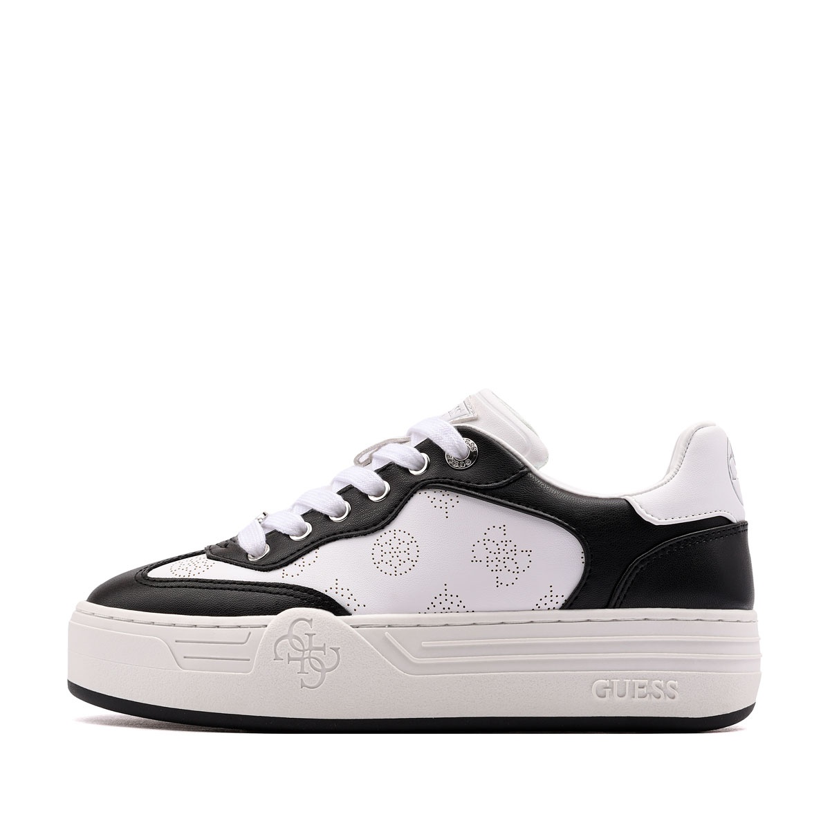 Guess Swole3 Дамски кецове FLPSW3FAL12-WHIBL