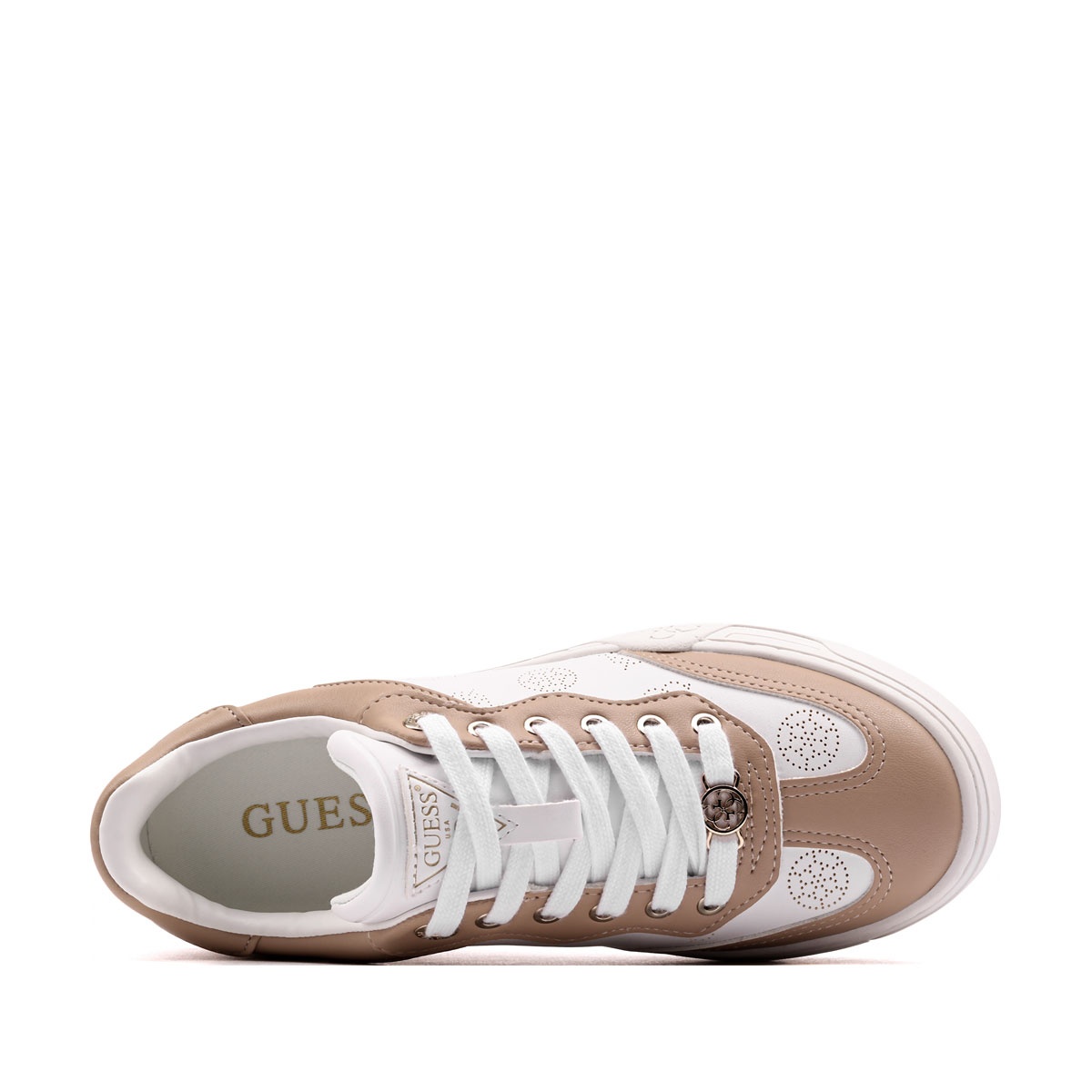 Guess Swole3 Дамски кецове FLPSW3FAL12-WHITE