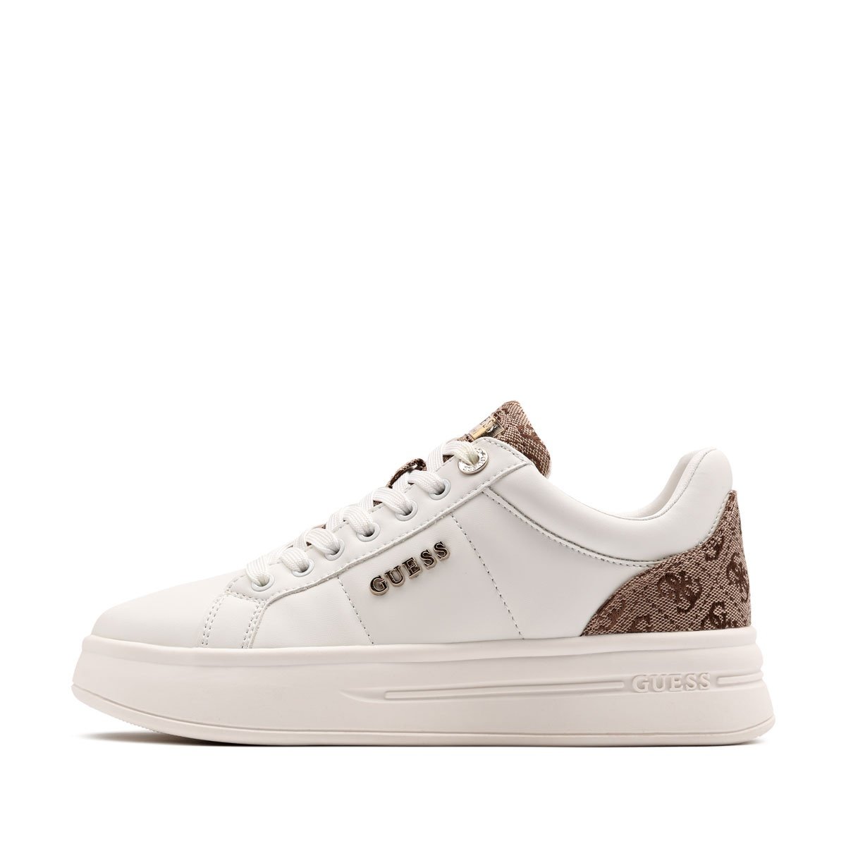 Дамски кецове Guess Welli FLFWLLFAL12-BEIBR Guess Welli Дамски кецове FLFWLLFAL12-BEIBR