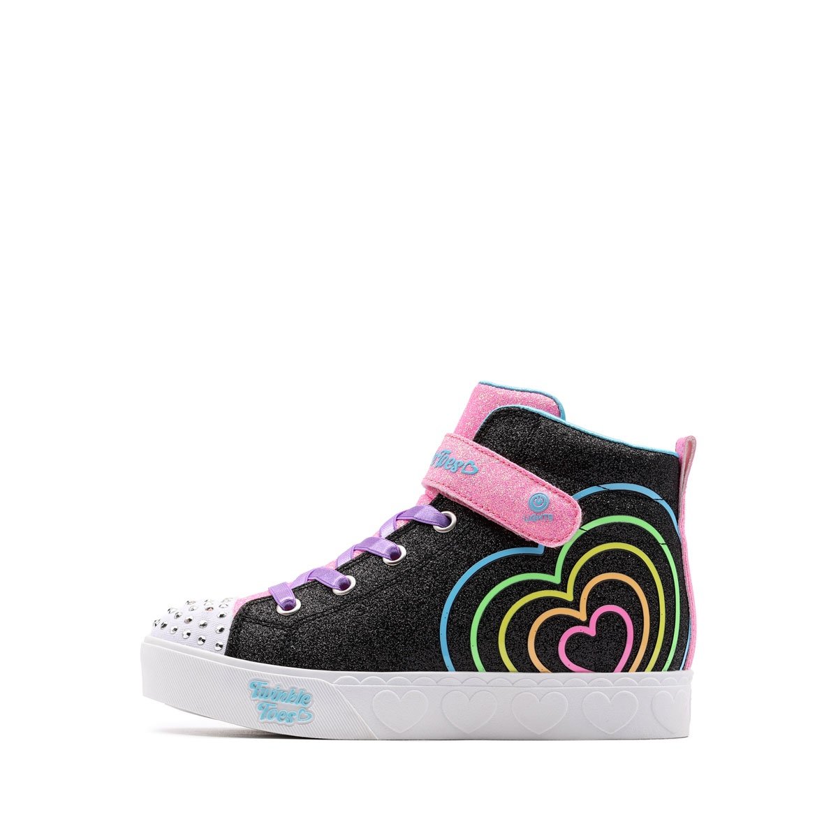 Детски кецове Skechers S Lights-Heart Steps 314623L-BKMT Skechers S Lights-Heart Steps Детски кецове 314623L-BKMT