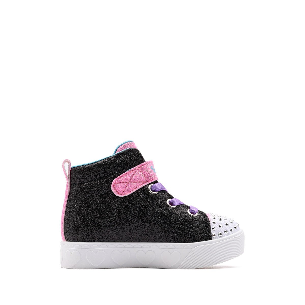 Детски кецове Skechers S Lights-Heart Steps-Heart Glow 314623N-BKMT Skechers S Lights-Heart Steps-Heart Glow Детски кецове 314623N-BKMT