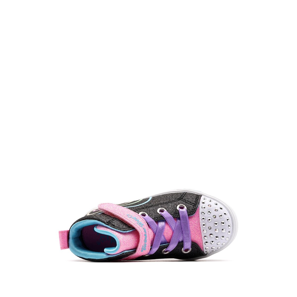 Детски кецове Skechers S Lights-Heart Steps-Heart Glow 314623N-BKMT Skechers S Lights-Heart Steps-Heart Glow Детски кецове 314623N-BKMT