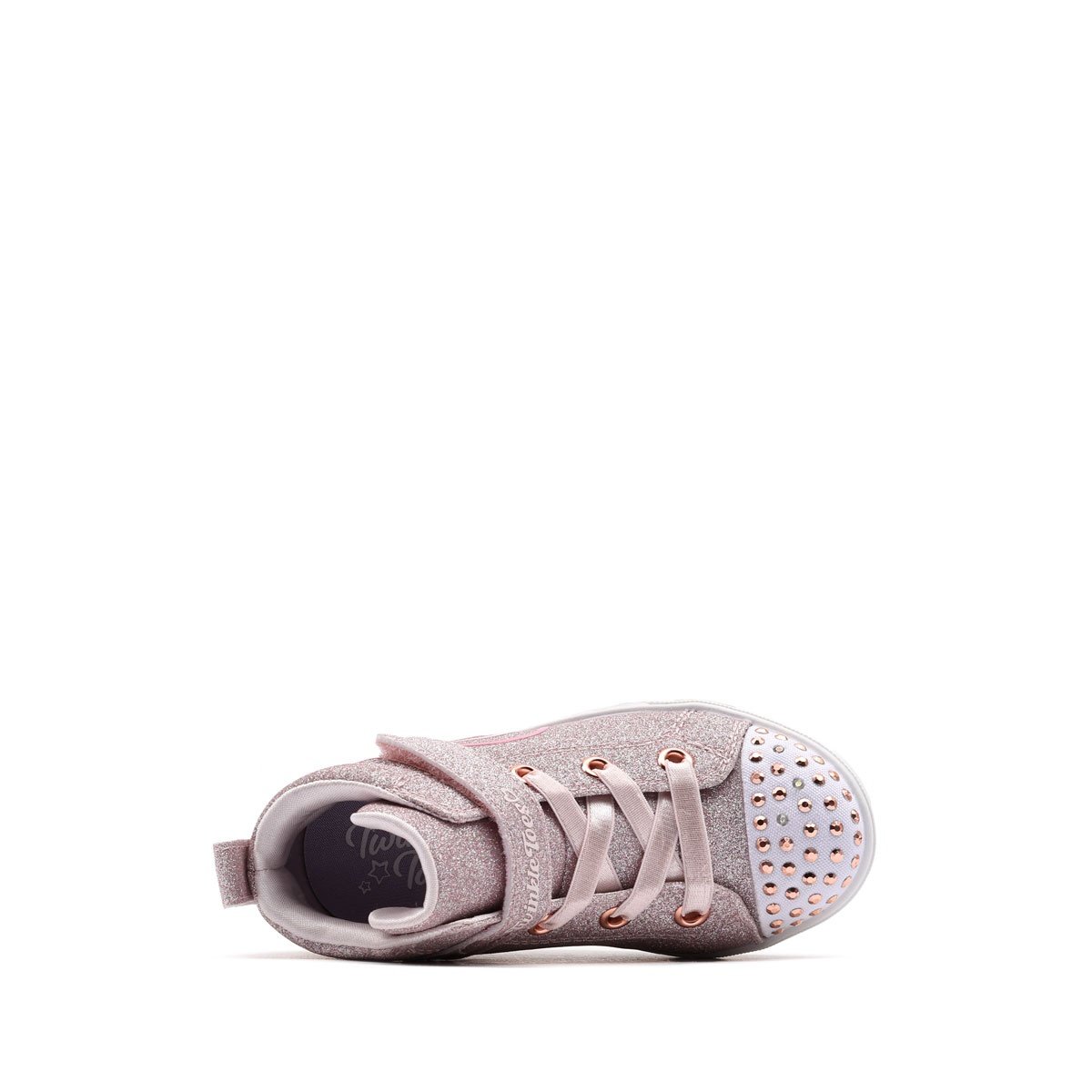 Skechers S Lights-Heart Steps-Heart Glow Детски кецове 314623N-RSGD