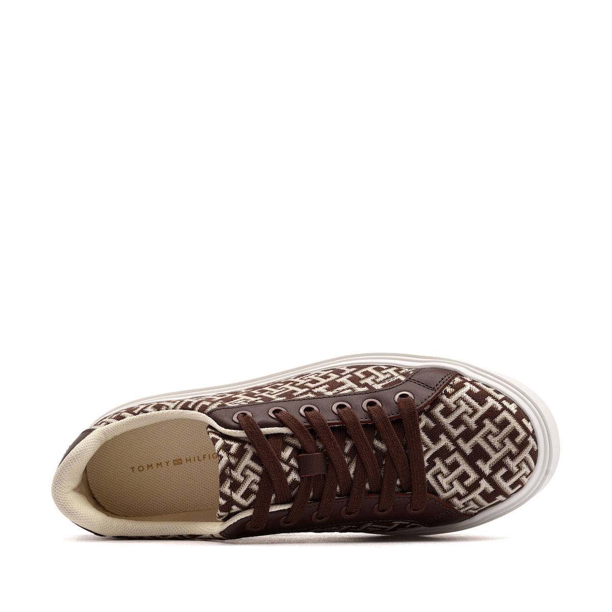 Tommy Hilfiger Chic Platform Monogram Детски кецове FW0FW09398GSZ