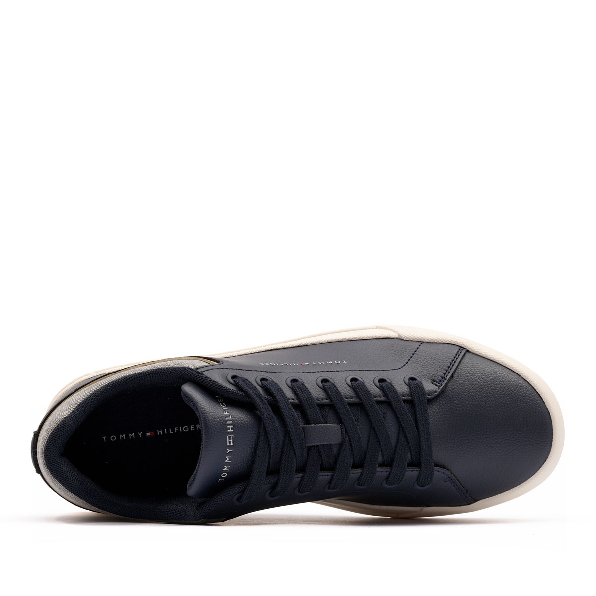 Tommy Hilfiger Court Core Leather Mix Collar Мъжки кецове FM0FM05970DW5