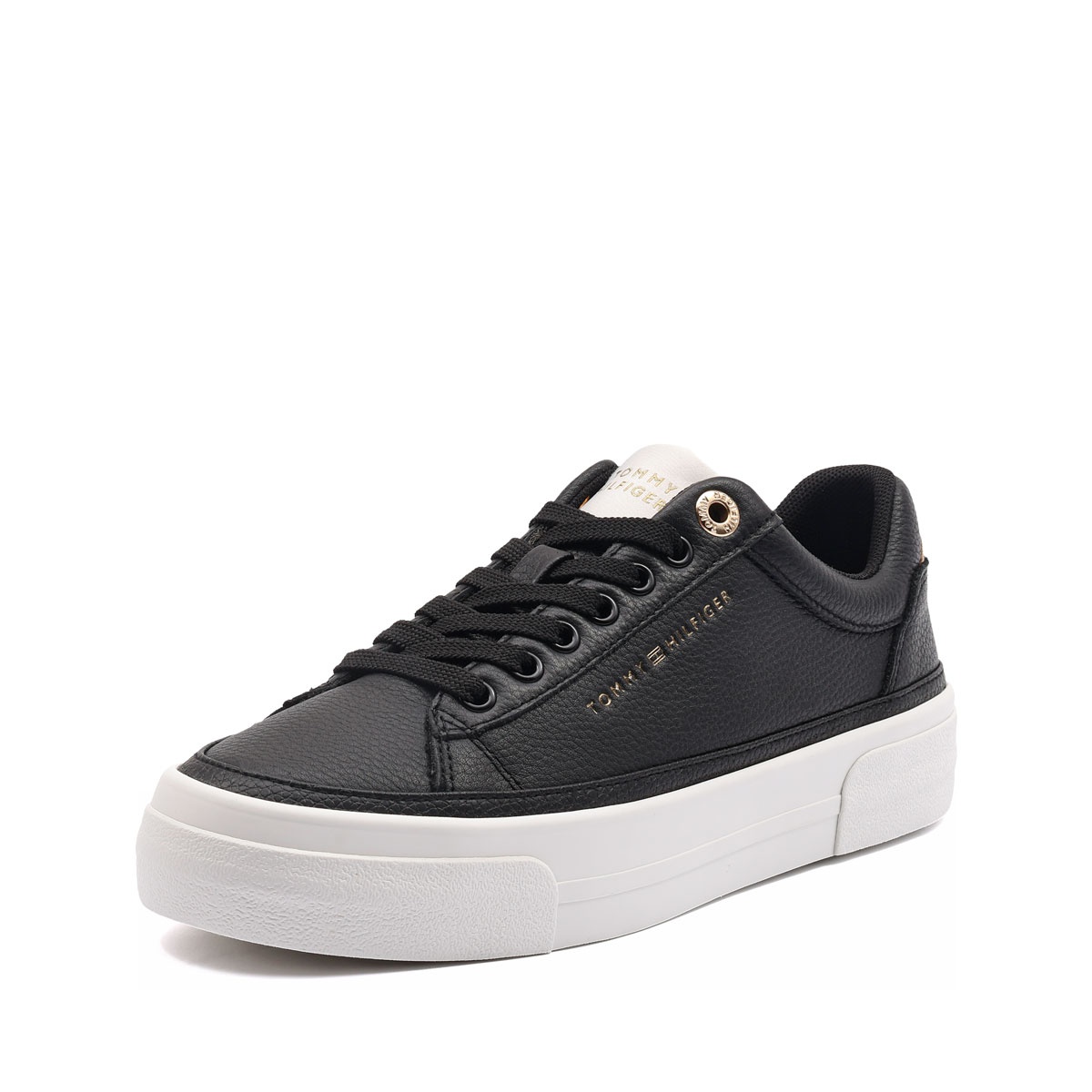 Tommy Hilfiger Foxing Platform Leather Дамски кецове FW0FW090180GL