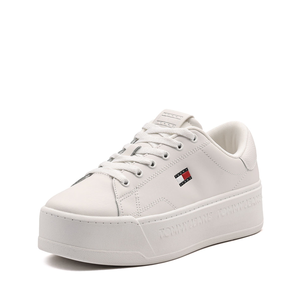 Tommy Hilfiger Script Cupsole Flatform Дамски кецове EN0EN02961YBL