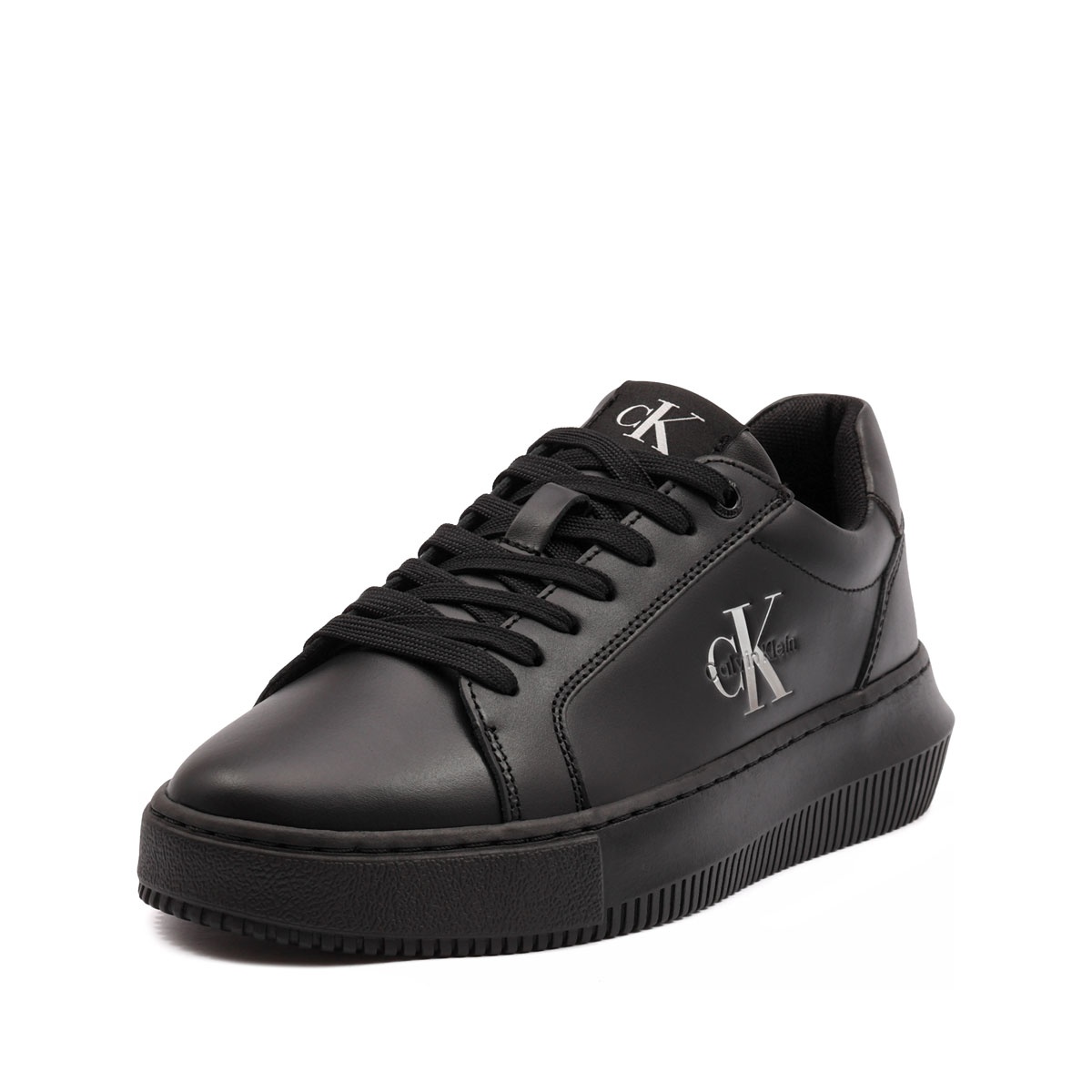 Calvin Klein Chunky Cupsole Mono Leather WN Дамски кецове YW0YW018720GJ