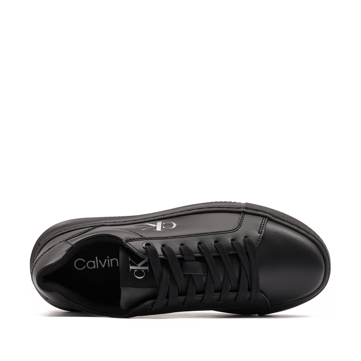 Calvin Klein Chunky Cupsole Mono Leather WN Дамски кецове YW0YW018720GJ