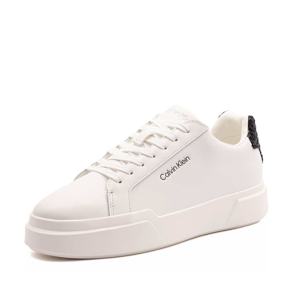 Calvin Klein Chunky Cups LaceUp Leather AOP BT Мъжки кецове HM0HM0230101W