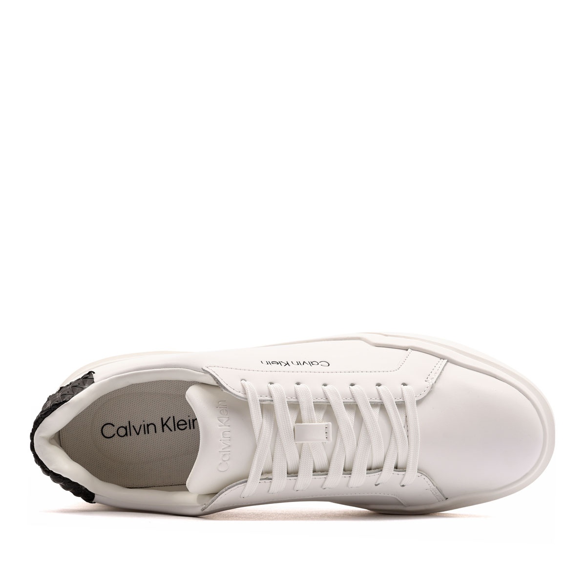 Calvin Klein Chunky Cups LaceUp Leather AOP BT Мъжки кецове HM0HM0230101W