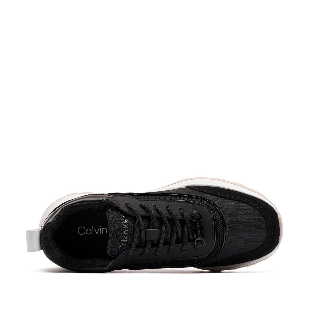 Дамски маратонки Calvin Klein Runner Lace Up Mesh Mix HW0HW024870GM Calvin Klein Runner Lace Up Mesh Mix Дамски маратонки HW0HW024870GM