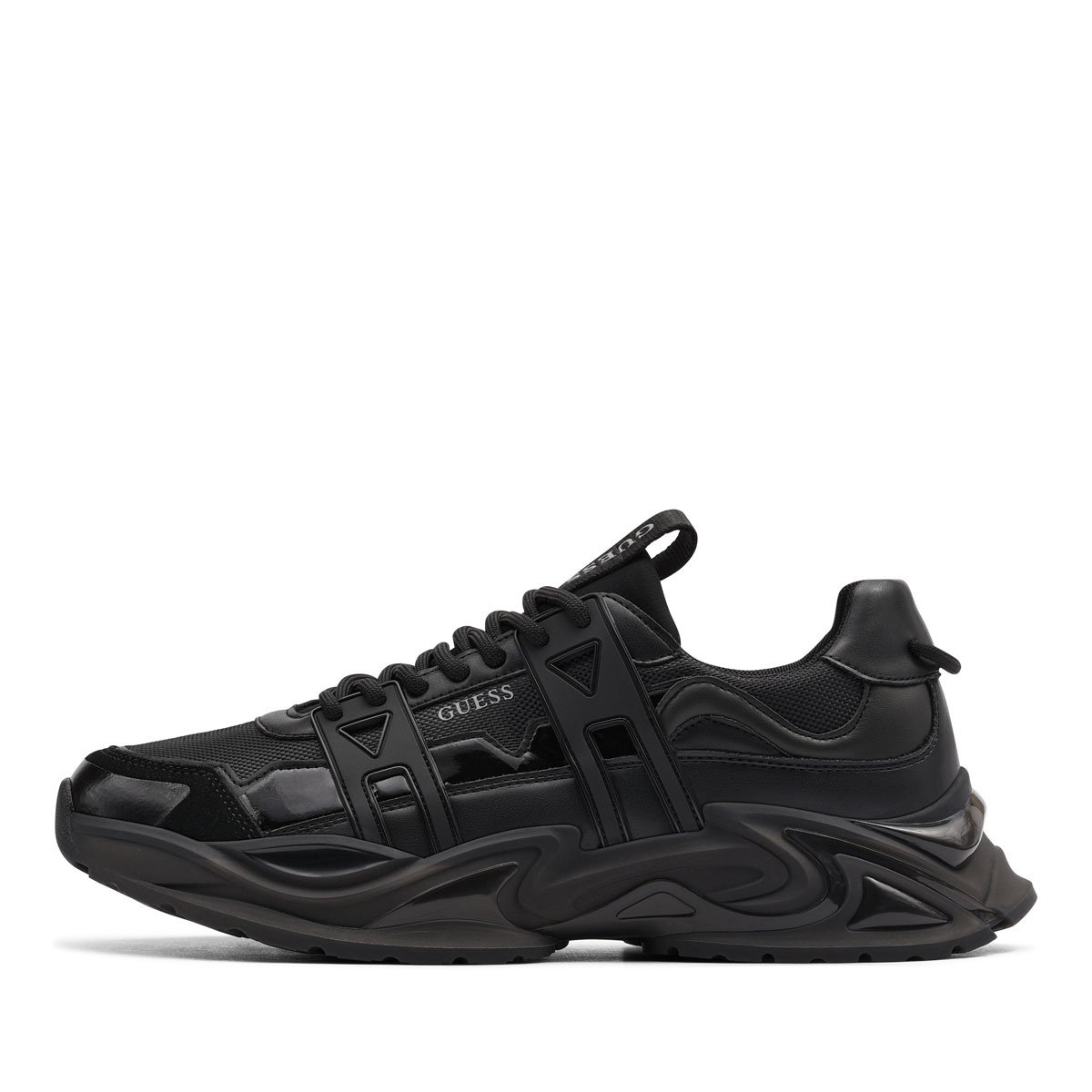 Мъжки маратонки Guess Belluno FMFUNOELL12-BLACK Guess Belluno Мъжки маратонки FMFUNOELL12-BLACK