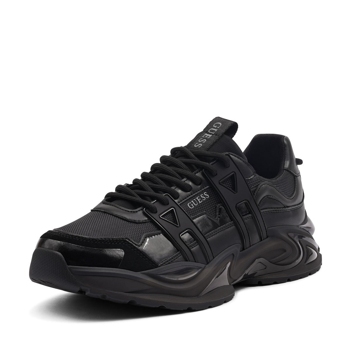 Мъжки маратонки Guess Belluno FMFUNOELL12-BLACK Guess Belluno Мъжки маратонки FMFUNOELL12-BLACK
