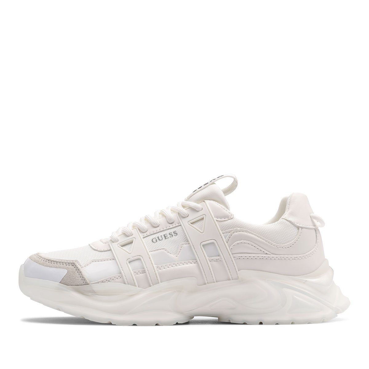 Мъжки маратонки Guess Belluno FMFUNOELL12-WHITE Guess Belluno Мъжки маратонки FMFUNOELL12-WHITE