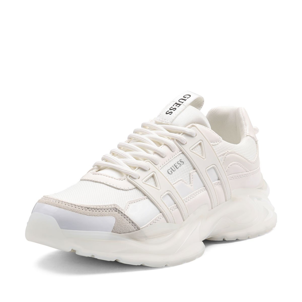 Мъжки маратонки Guess Belluno FMFUNOELL12-WHITE Guess Belluno Мъжки маратонки FMFUNOELL12-WHITE